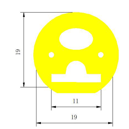Round Silicone Diffuser For LED Strip Light 270° Top Emitting Φ19mm Round Silicone Diffuser For LED Strip Light 270° Top Emitting Φ19mm